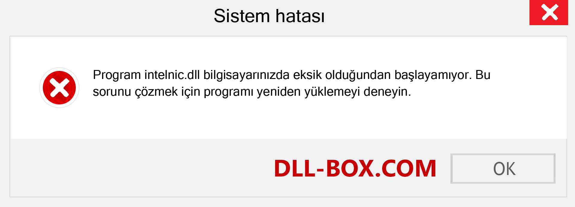 intelnic.dll dosyası eksik mi? Windows 7, 8, 10 için İndirin - Windows'ta intelnic dll Eksik Hatasını Düzeltin, fotoğraflar, resimler